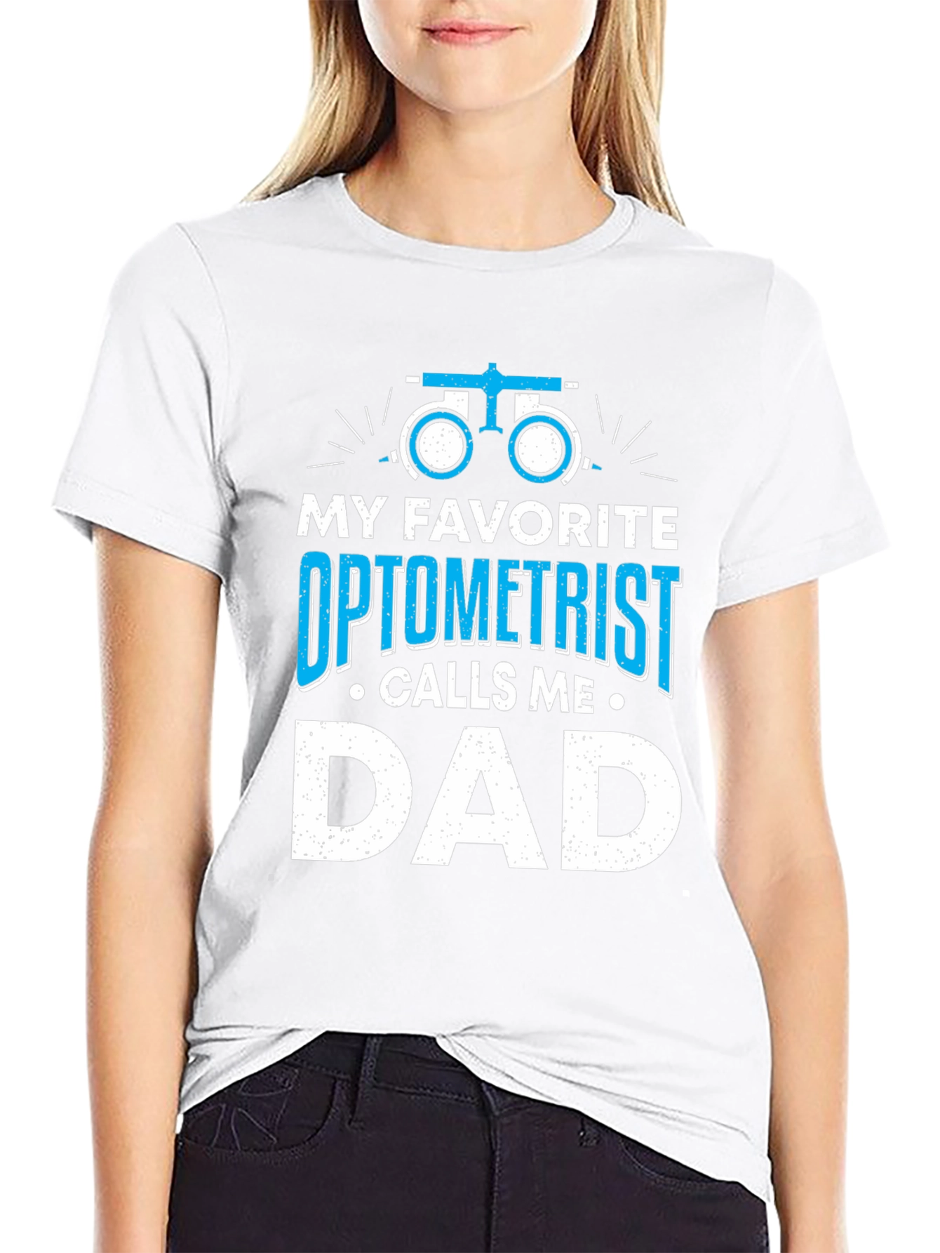 Optometrist Dad T-Shirt: Fathers Day Gift