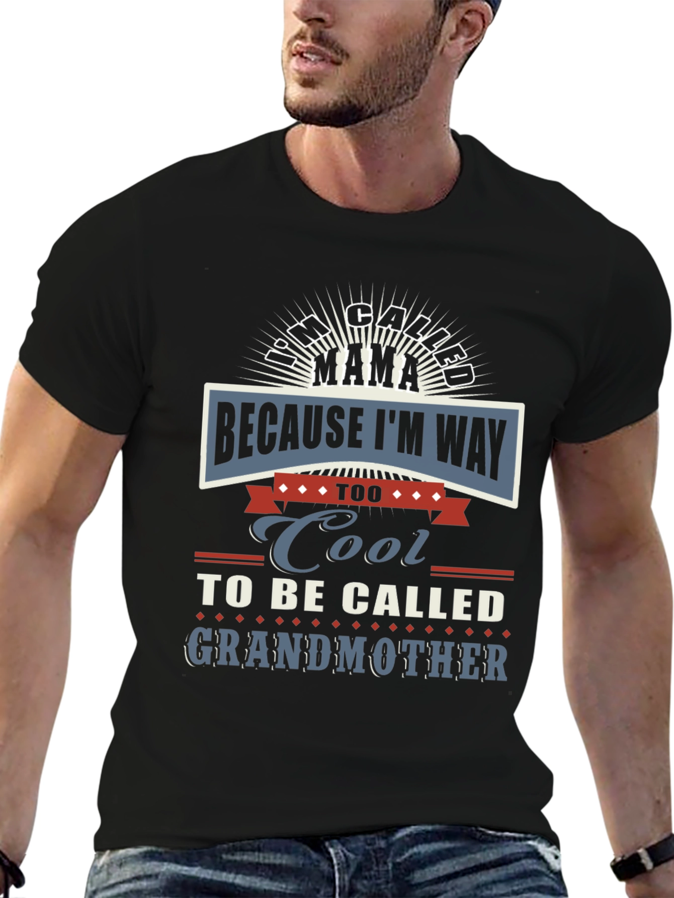 Cool Mama Graphic Tee - Novelty Womens T-Shirt