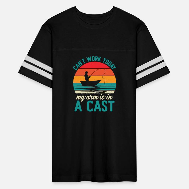 Can't Work Today My Arm Is In A Cast, Fishing,