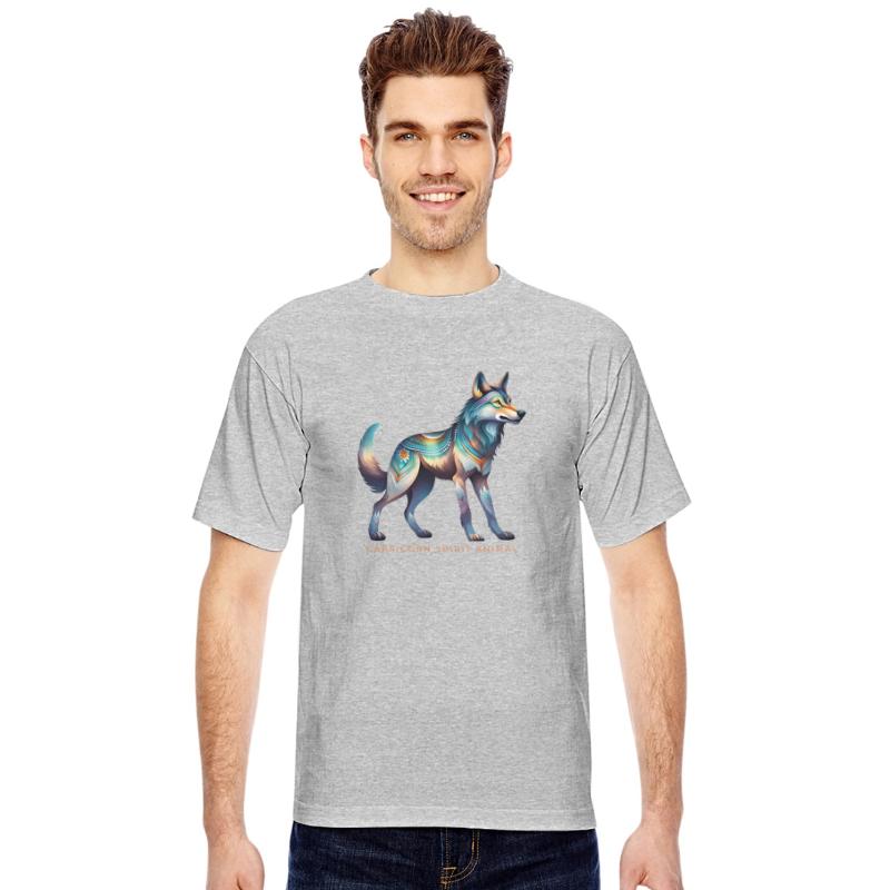 Capricorn Spirit Animal Wolf Alebrije Male