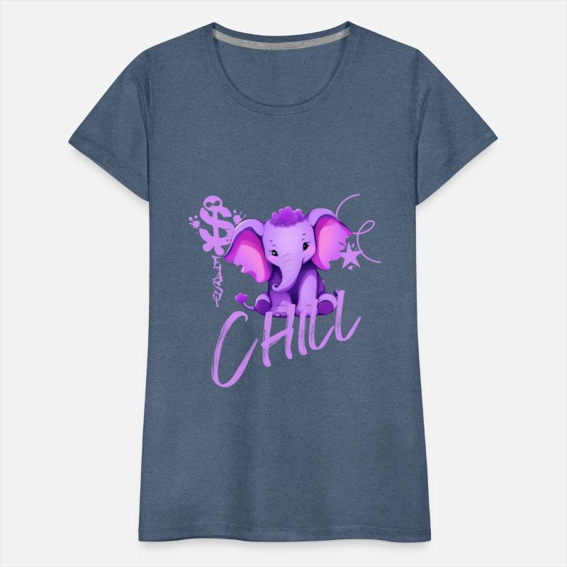 Cartoon Each Chill Elephant