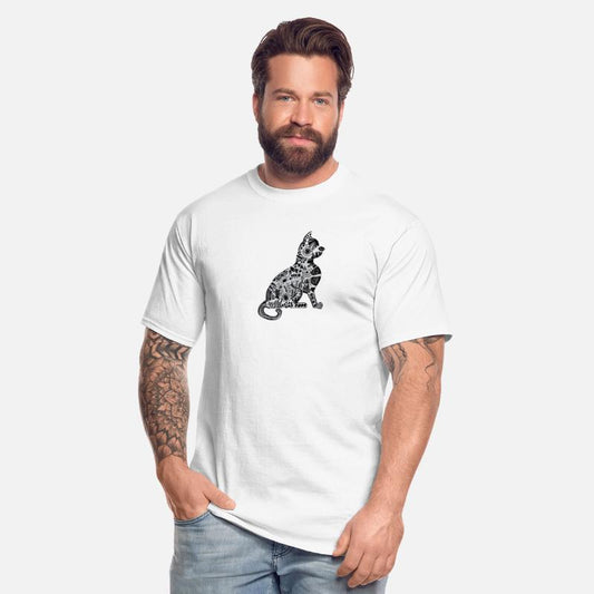 cat art drawing handmade