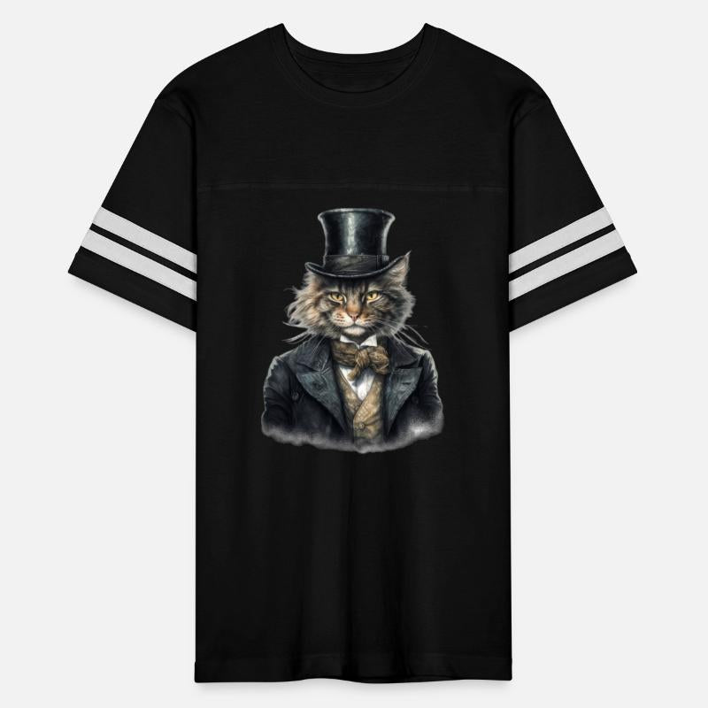 Cat in 1800 years style Dressed Nobel Baroque