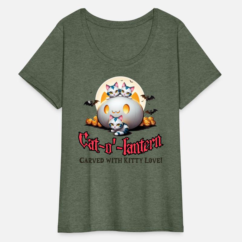 Cat-o'-lantern: Carved with Kitty Love! Halloween