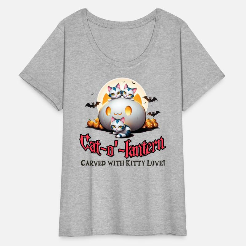 Cat-o'-lantern: Carved with Kitty Love! Halloween