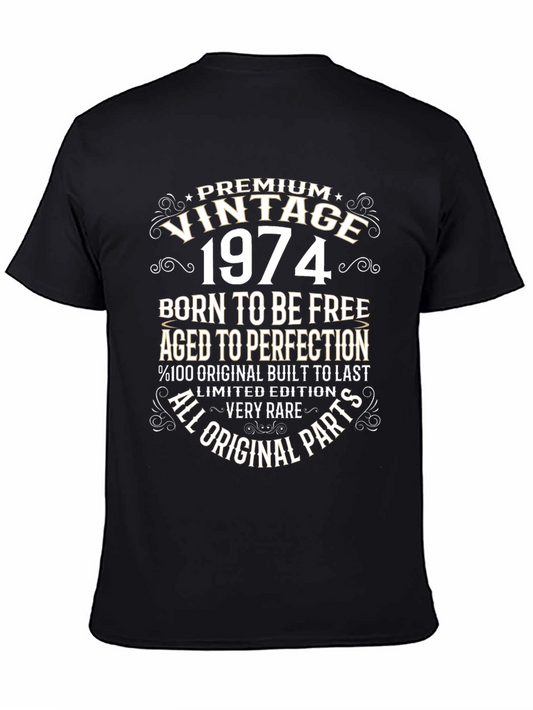 Vintage 1974 Premium Graphic T-Shirt