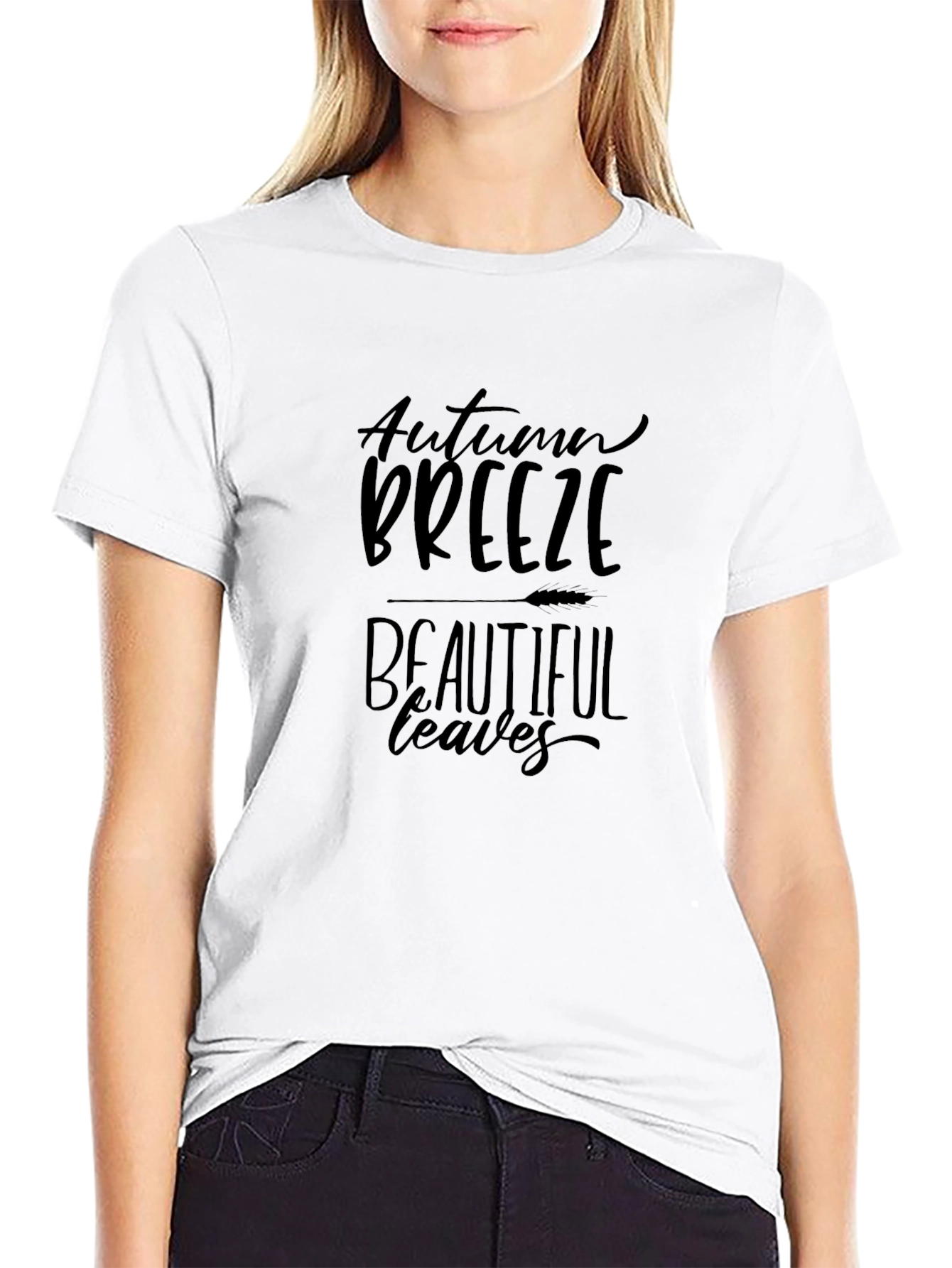 Autumn Breeze Graphic Tee - Stylish Fall Fashion