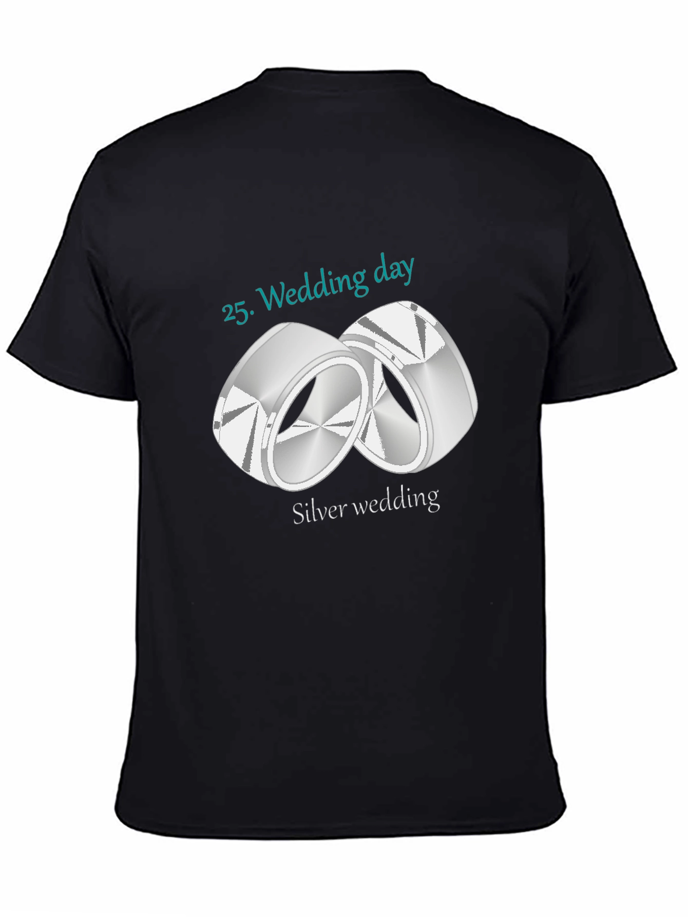 Silver Wedding Anniversary T-Shirt