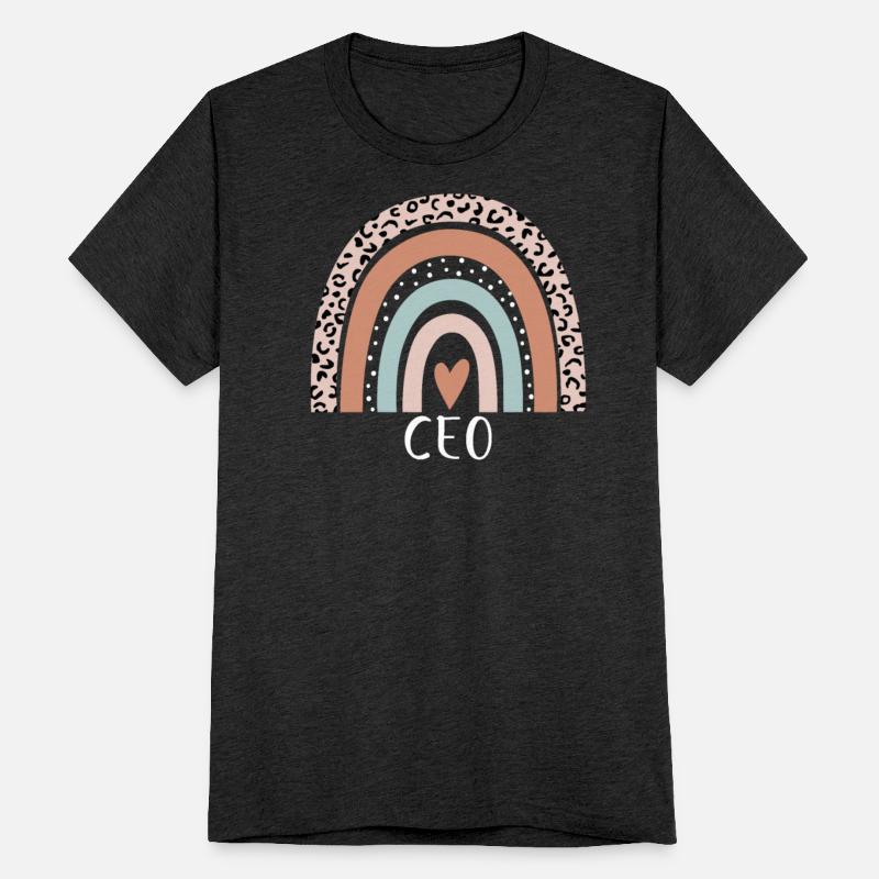 CEO Rainbow Leopard Funny CEO Appreciation