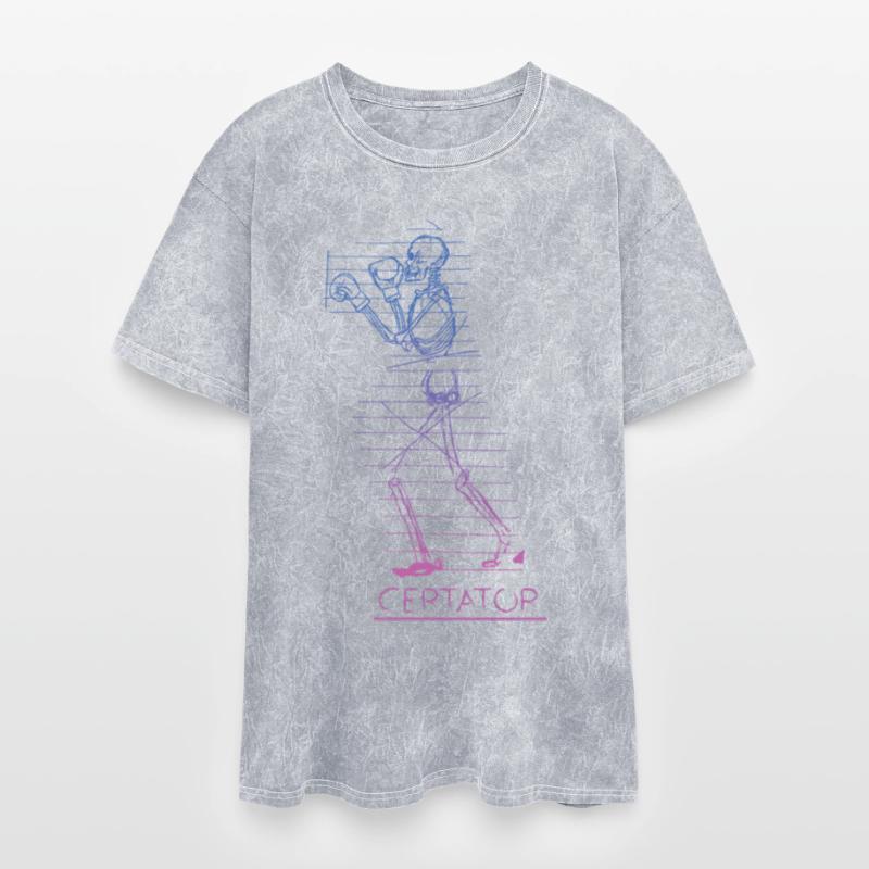 Certator Skeleton Occult Drawing Style Apparel