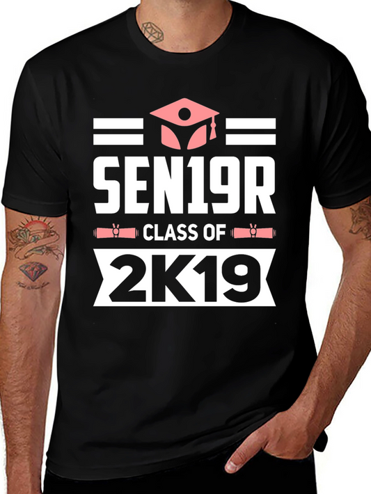 Senior Class of 2K19 Black T-Shirt