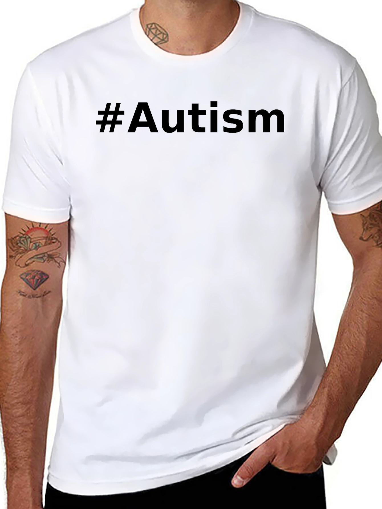 Autism Awareness Black T-Shirt
