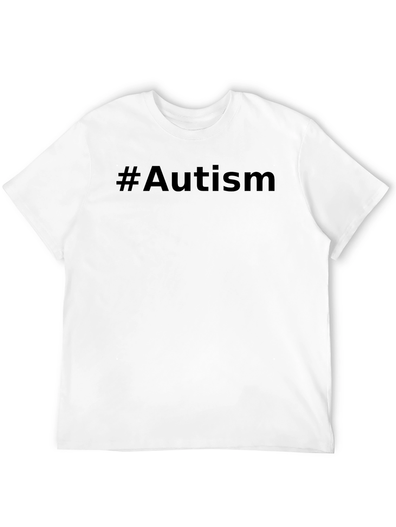 Autism Awareness Black T-Shirt