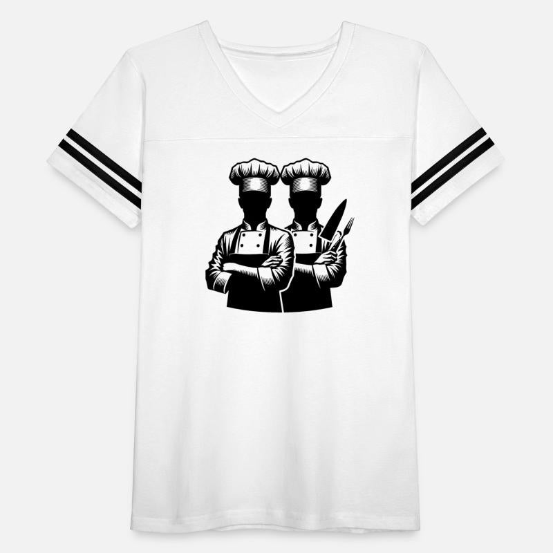 Chefs And Amateur Chefs Silhouette Portrait