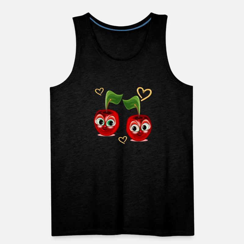 CHERRIES COUPLE IN LOVE