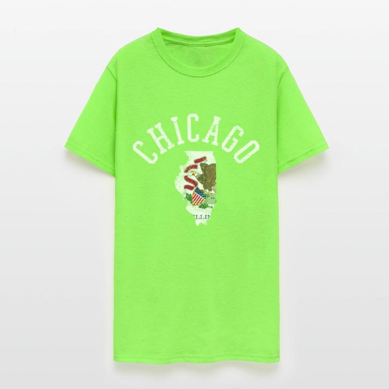 Chicago Patriot Flag Design For Proud Americans