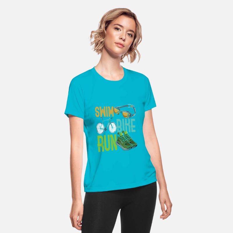 Children Triathlet Swim Bike Run Triathlon