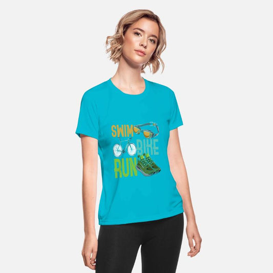 Children Triathlet Swim Bike Run Triathlon