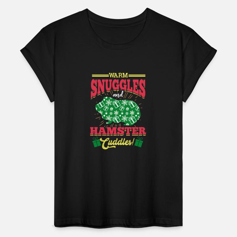 Chistmas Season Warm Snuggles And Hamster Cuddles