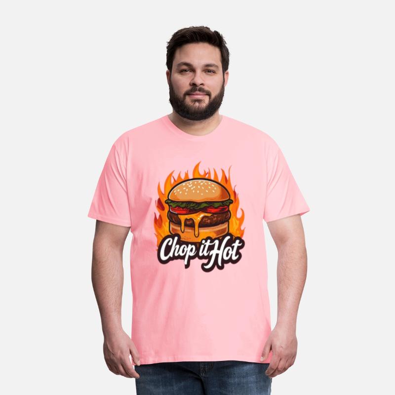 Chop It Hot T-Shirt–For the Culinary Kings N Queen