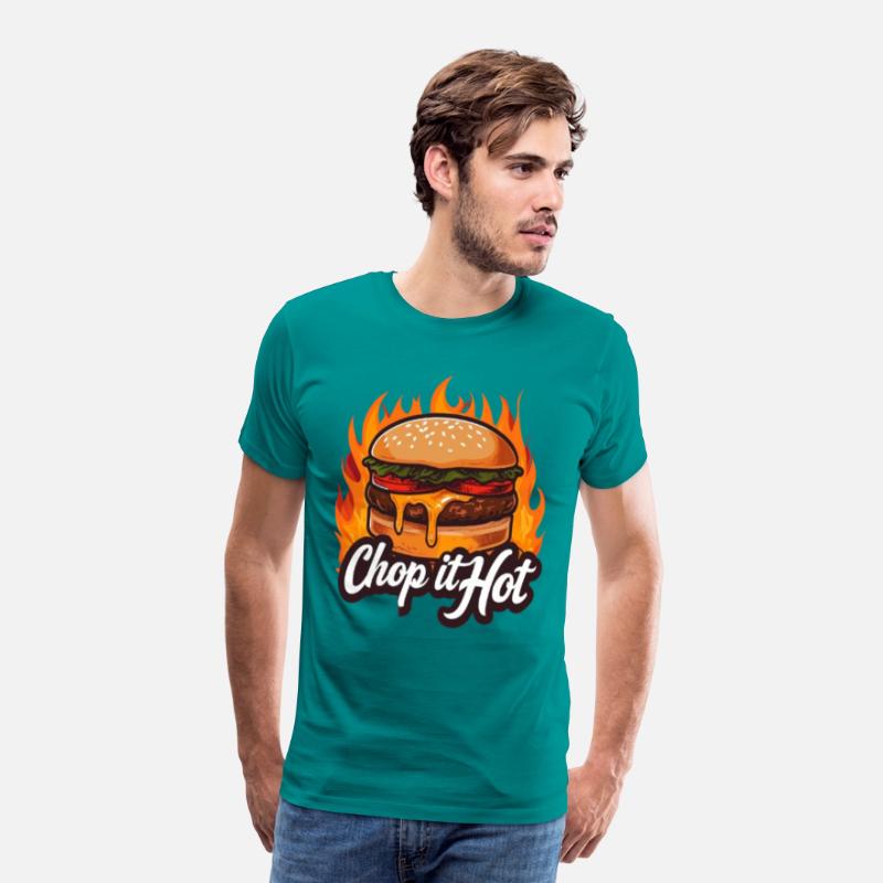 Chop It Hot T-Shirt–For the Culinary Kings N Queen