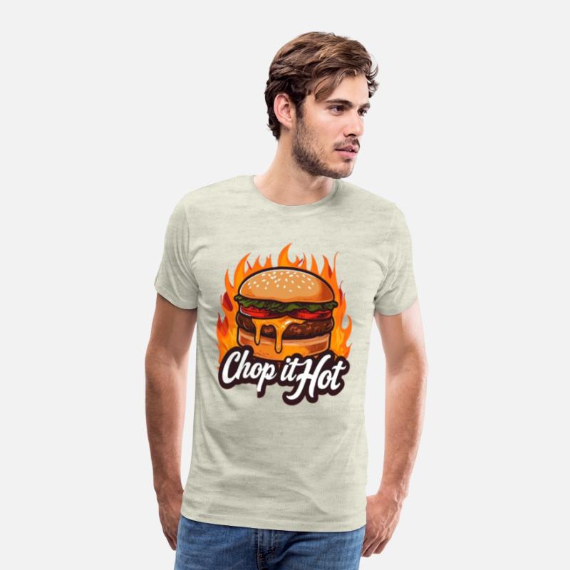 Chop It Hot T-Shirt–For the Culinary Kings N Queen