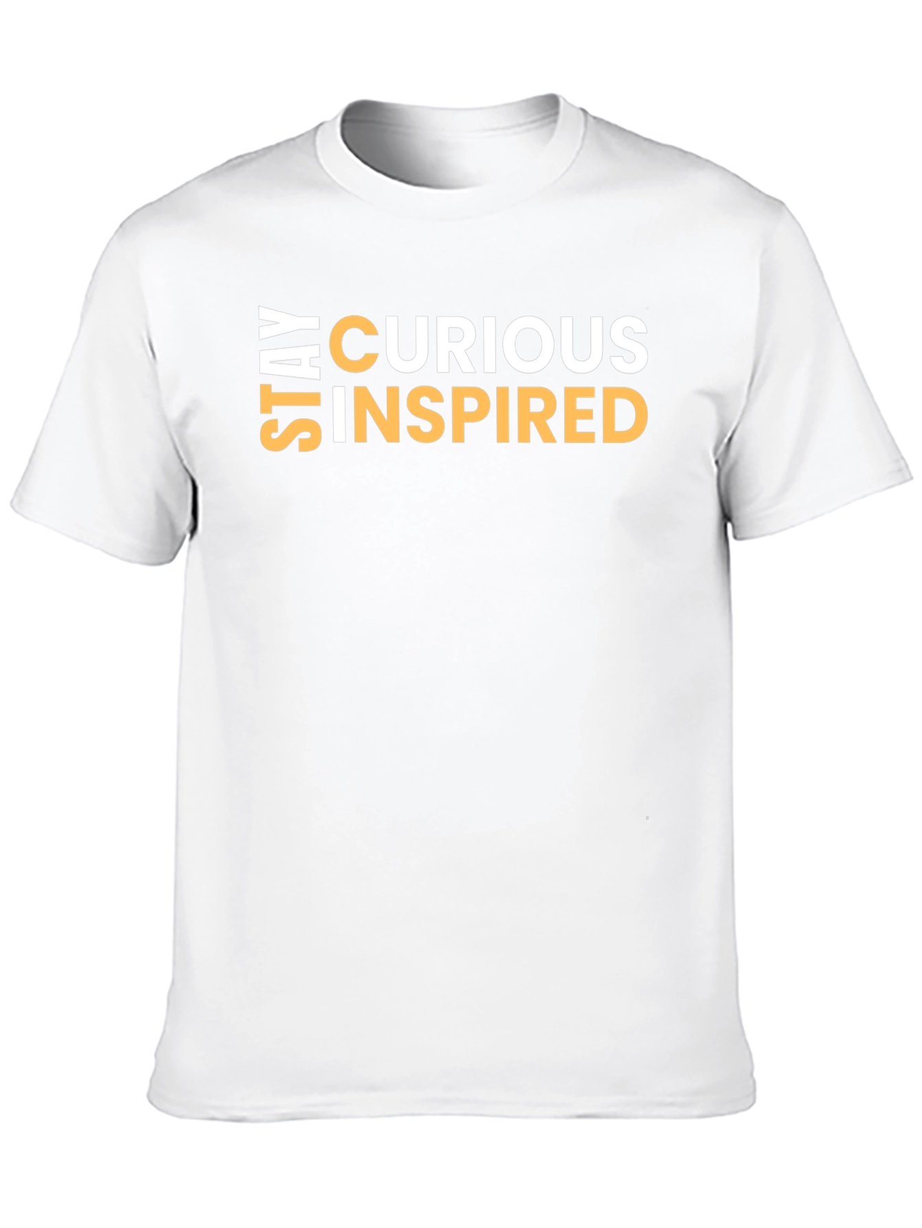 Stay Curious Inspired Graphic T-Shirt