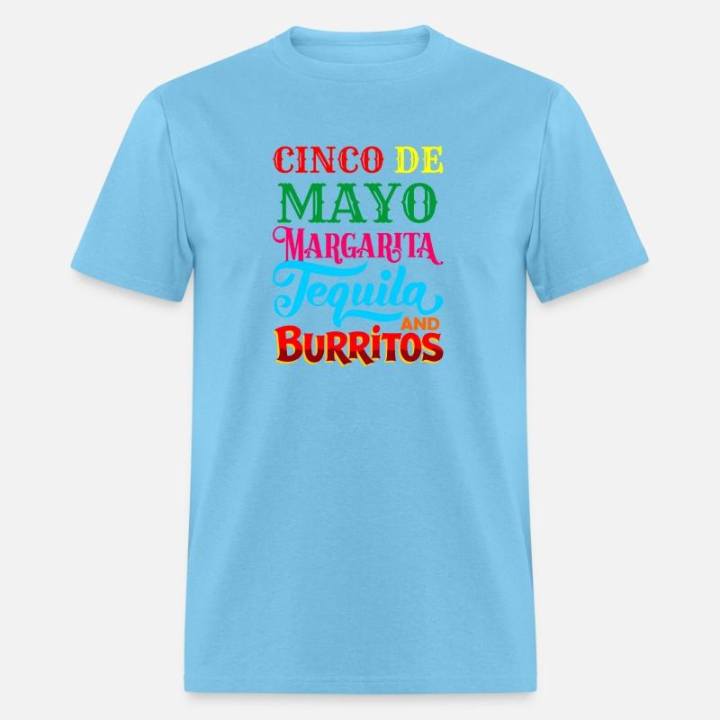 Cinco de Mayo Margarita Tequila and Burritos