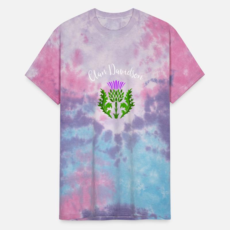 Clan Davidson Surname Thistle Flower Scottish Clan