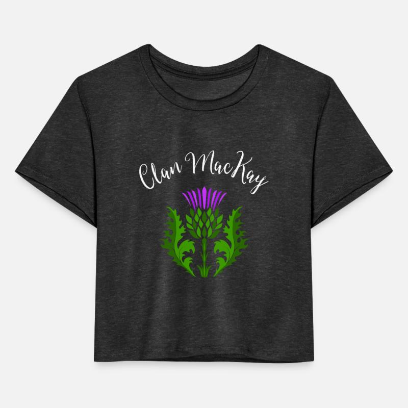 Clan MacKay Surname Thistle Flower Scottish Clan