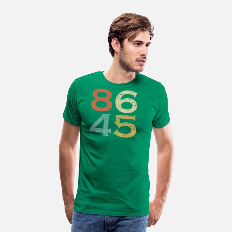 Classic Vintage Style 86 45 Anti Trump T Shirt