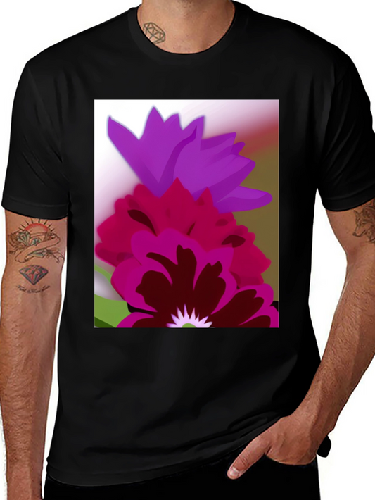 Floral Graphic Tee - Bold & Stylish Design