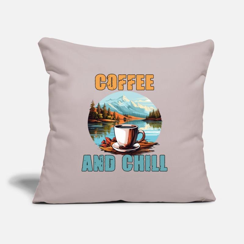 Coffee And Chill Vintage Mountain Nature Scene