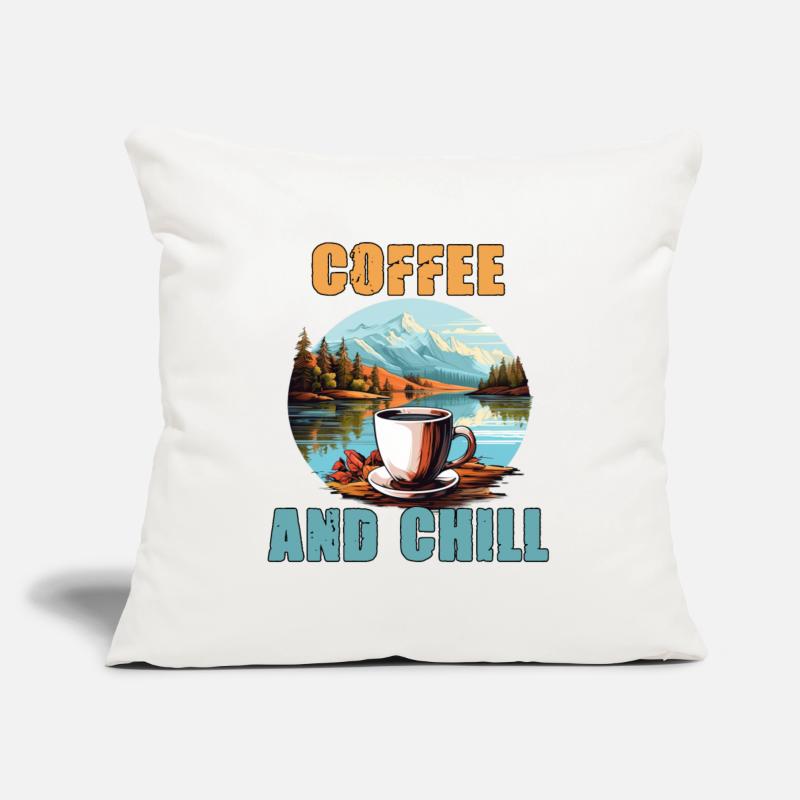 Coffee And Chill Vintage Mountain Nature Scene