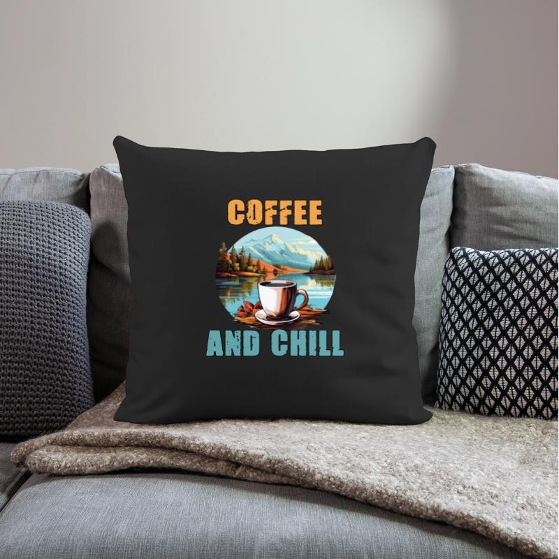 Coffee And Chill Vintage Mountain Nature Scene