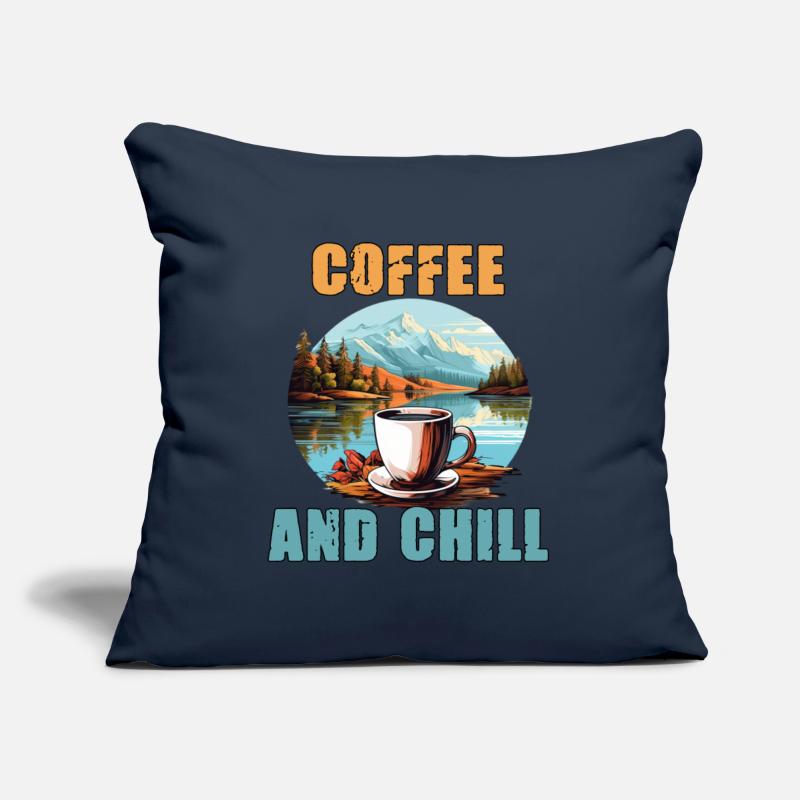 Coffee And Chill Vintage Mountain Nature Scene