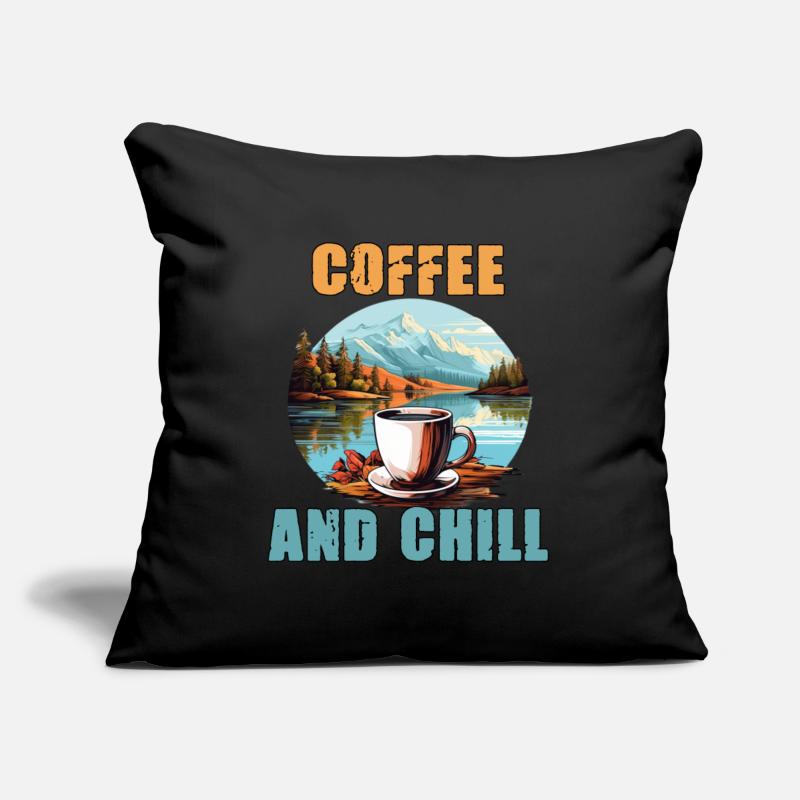 Coffee And Chill Vintage Mountain Nature Scene