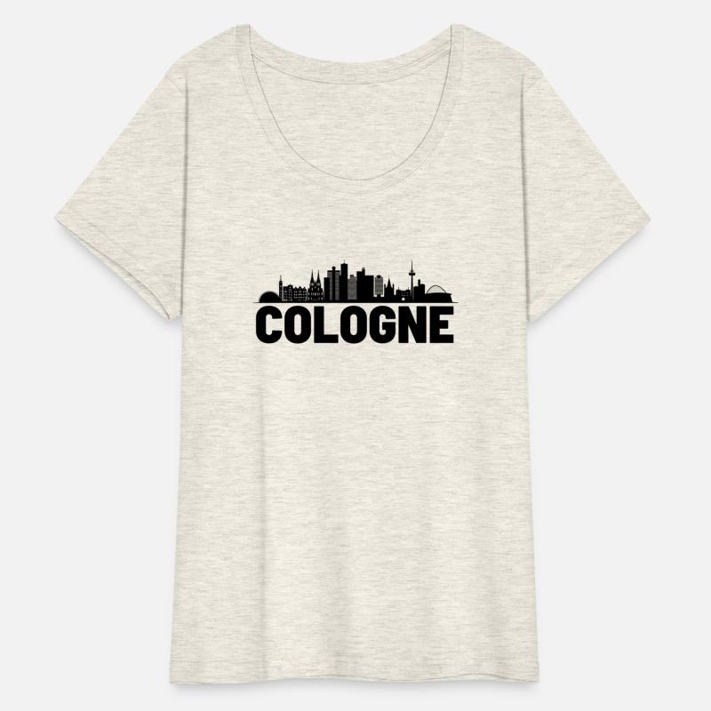 Cologne city silhouette
