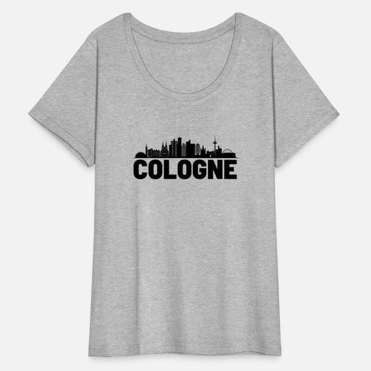 Cologne city silhouette