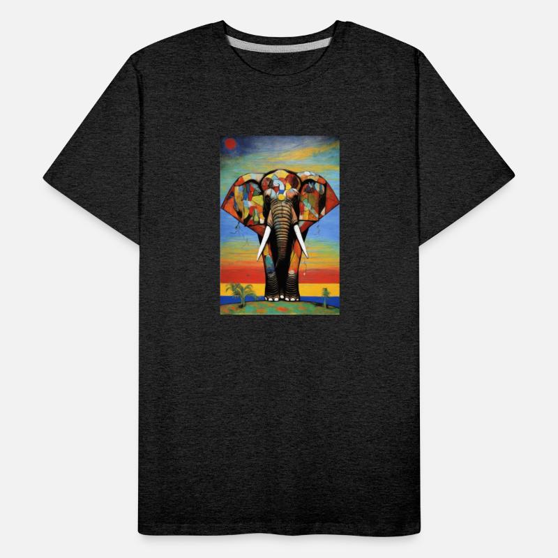 Colorful Elephant Painting