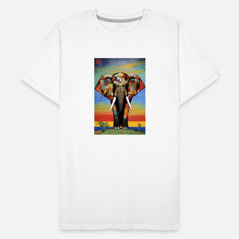 Colorful Elephant Painting