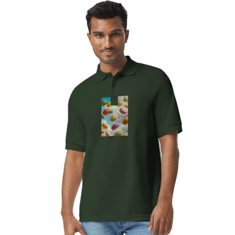 Colorful Macarons in the Sky