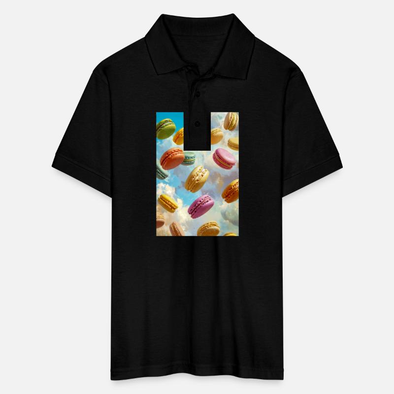 Colorful Macarons in the Sky