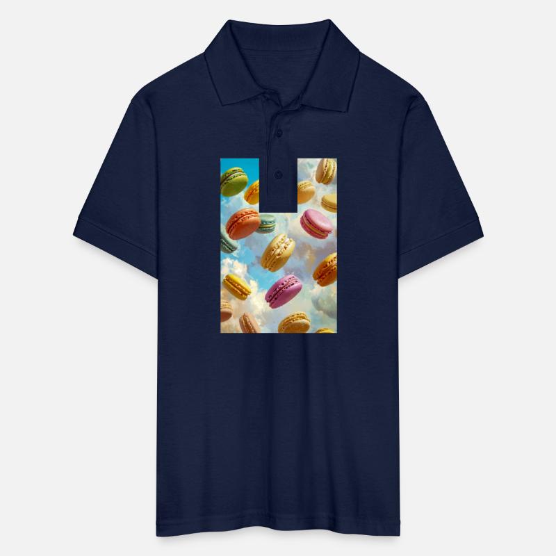 Colorful Macarons in the Sky