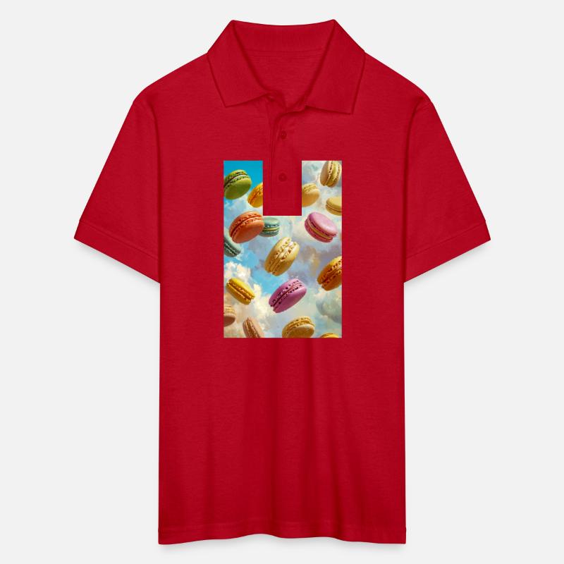 Colorful Macarons in the Sky