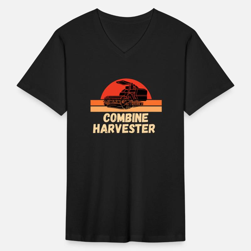 Combine harvester Farmer's machine lovers
