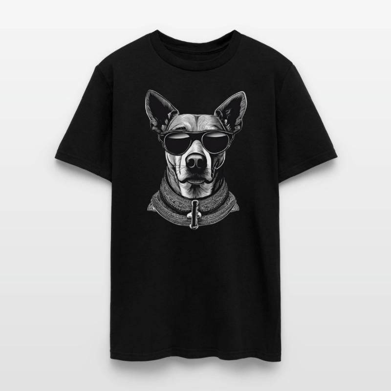 Cool Dog in Sunglasses - Vintage Style Art