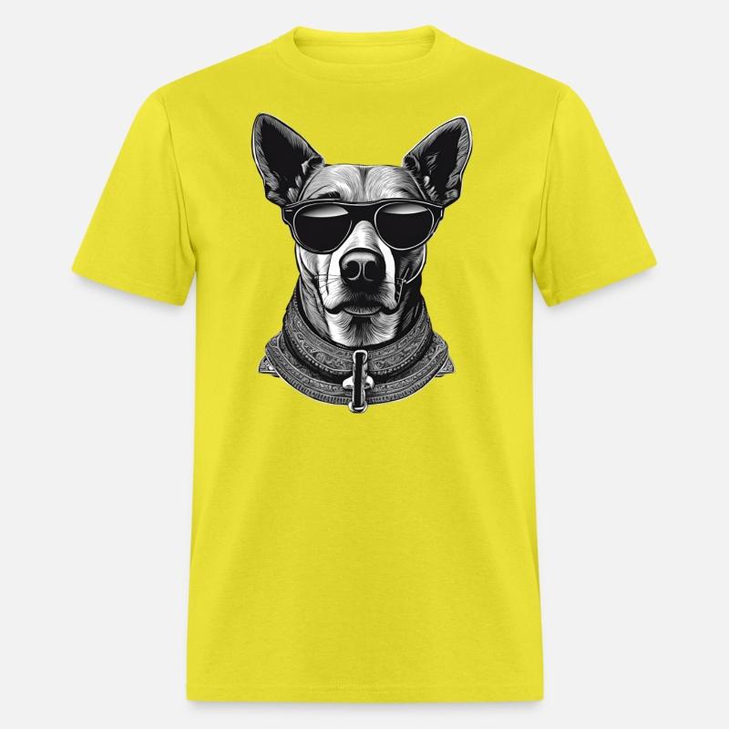 Cool Dog in Sunglasses - Vintage Style Art