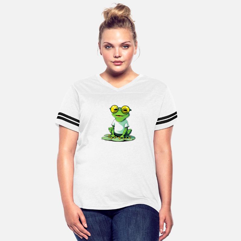 Cool Frog on a Lily Pad