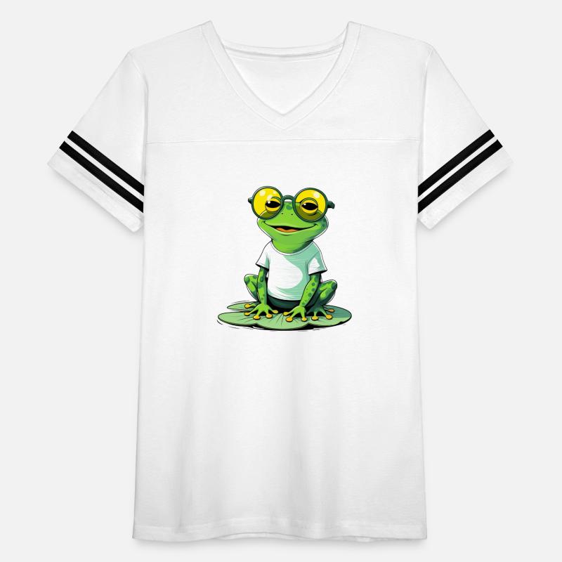 Cool Frog on a Lily Pad